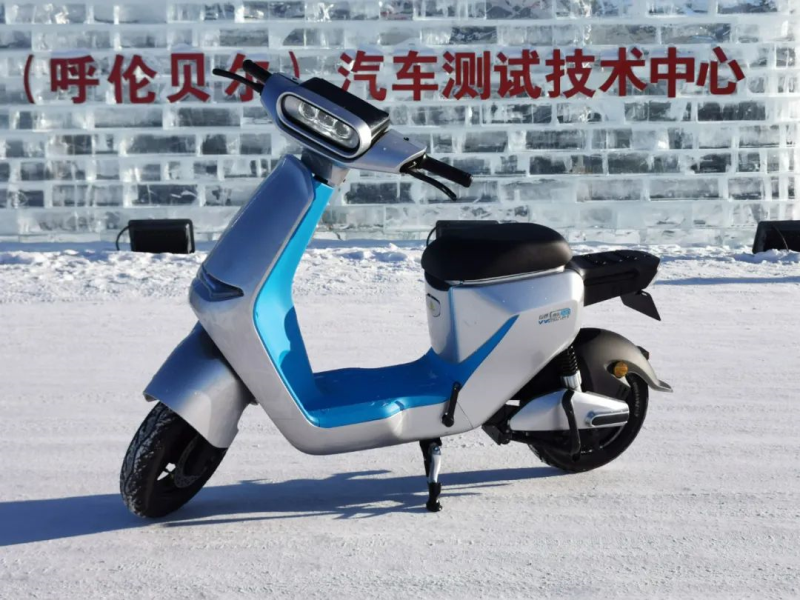 哈��电动车在“中国冷极”，成功挑战-40℃超低温测试！