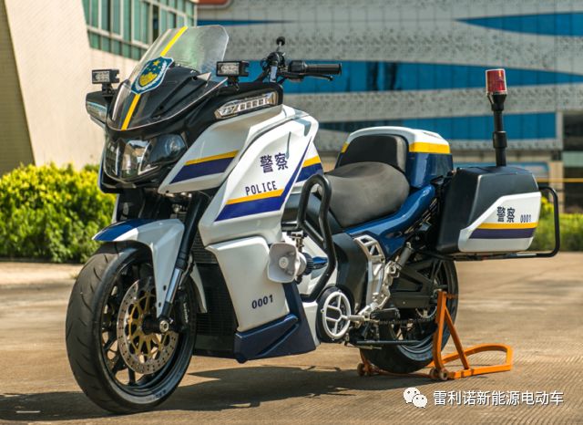 雷利诺新能源警用电动摩托车来袭,巡逻执法的首选!(二)